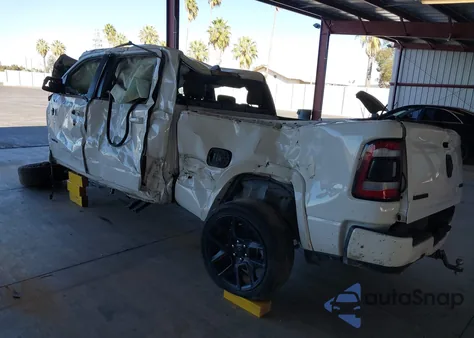 2021 Ram 1500 Laramie 4X4 6'4 Box из США, поврежденный, VIN 1C6SRFRT0MN831562